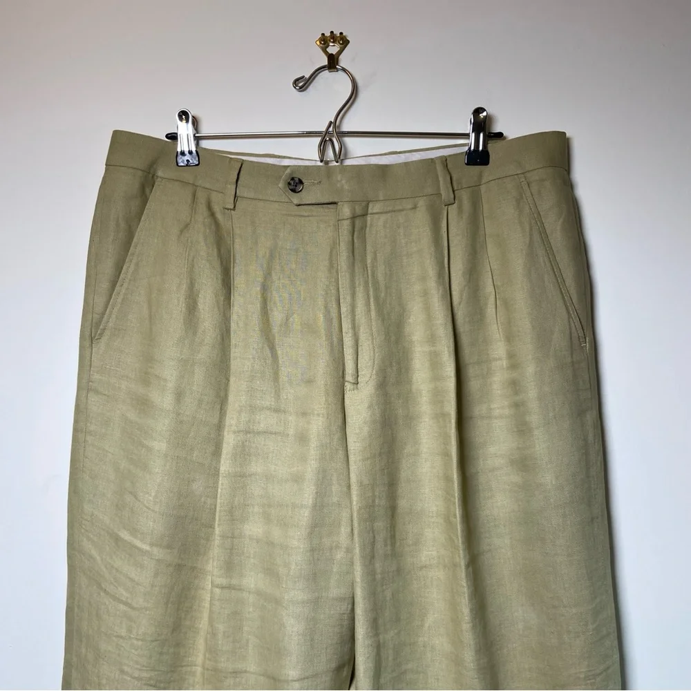 Paul Fredrick Linen Pants